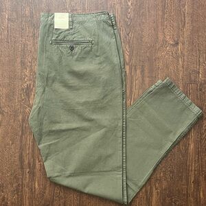 Billy Reid chino pant Men's Olive Green Pants Sz40